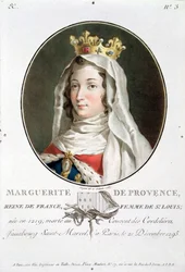 Porträt von Margarete von der Provence (1219-95), 1787